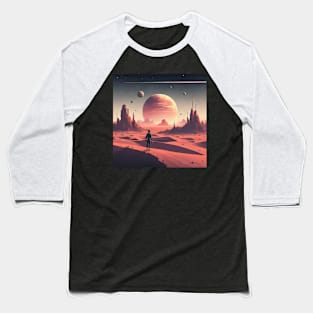 Sci fi space desert Baseball T-Shirt